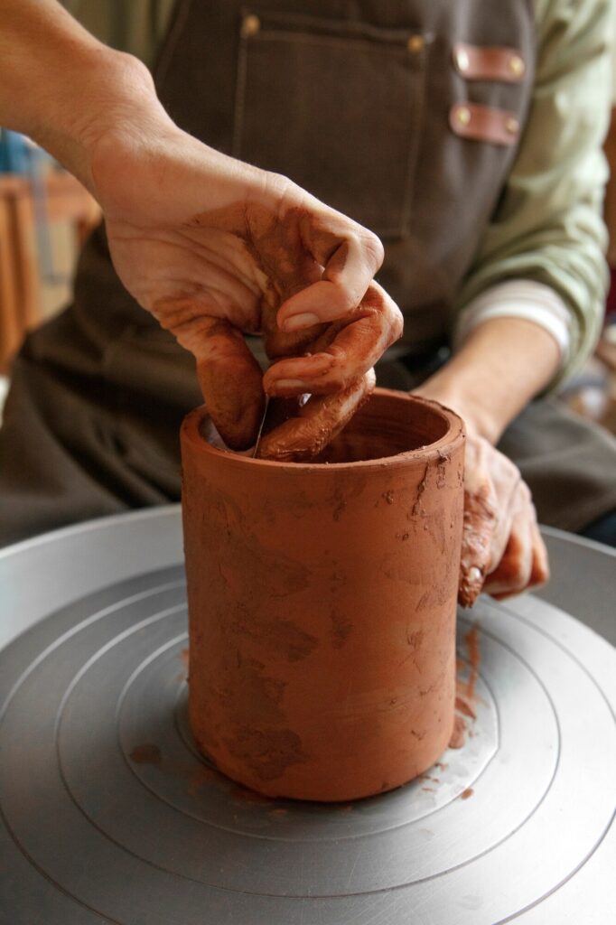 Pottery craftsperson studio creating ceramics 23 2150164925