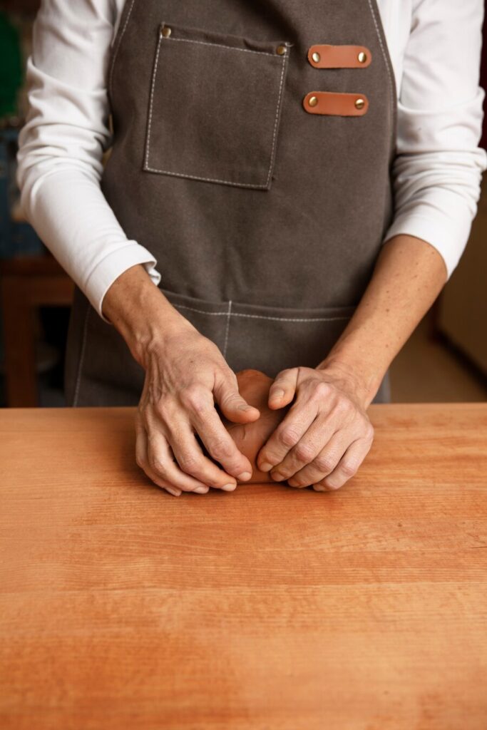 Pottery craftsperson studio creating ceramics 23 2150164943